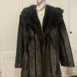 Elegant Brown Mink Coat